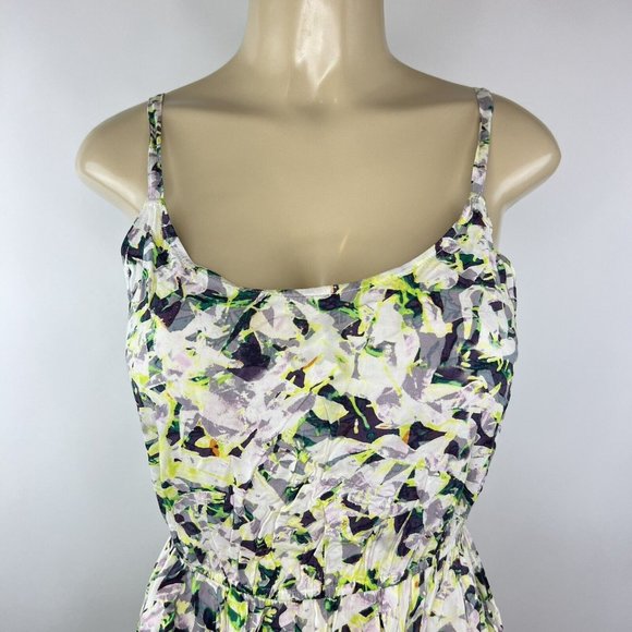 CAbi Margherita Dress Size XS Floral Midi Sundress Pockets Adjustable Strap 5048 - Picture 4 of 11